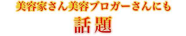 美容家さん美容ブロガーさんにも話題